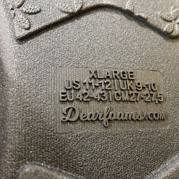 Dear foams Woman Shoes Slippers Size 11-12 US - Picture 5 of 5